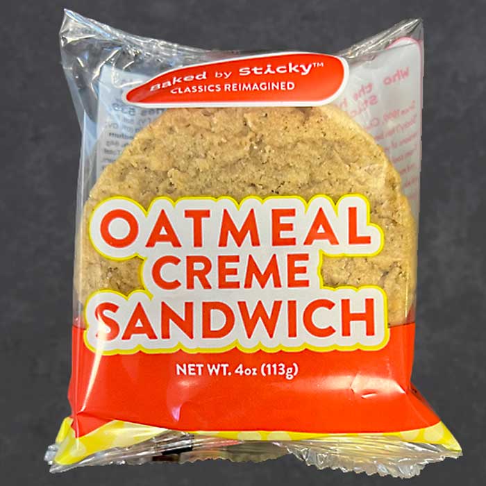 Baked by Sticky Single Oatmeal Creme Sandwich