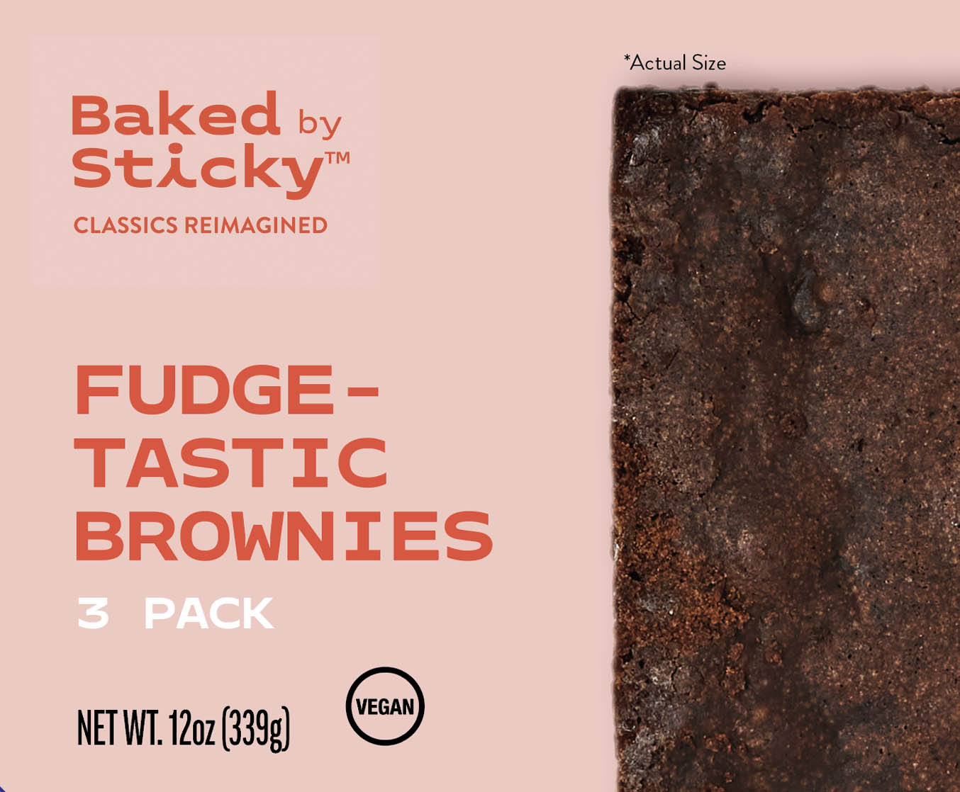 Baked by Sticky Fudgetastic Brownie Multi-Pack