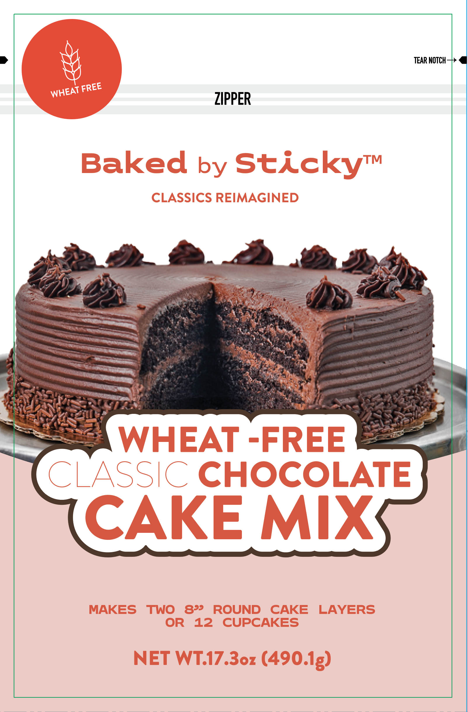 Baked by Sticky Wheat-Free Classic Chocolate Cake Mix