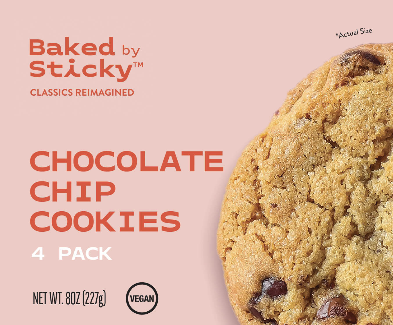 Baked by Sticky Chocolate Chip Cookie Multi-Pack