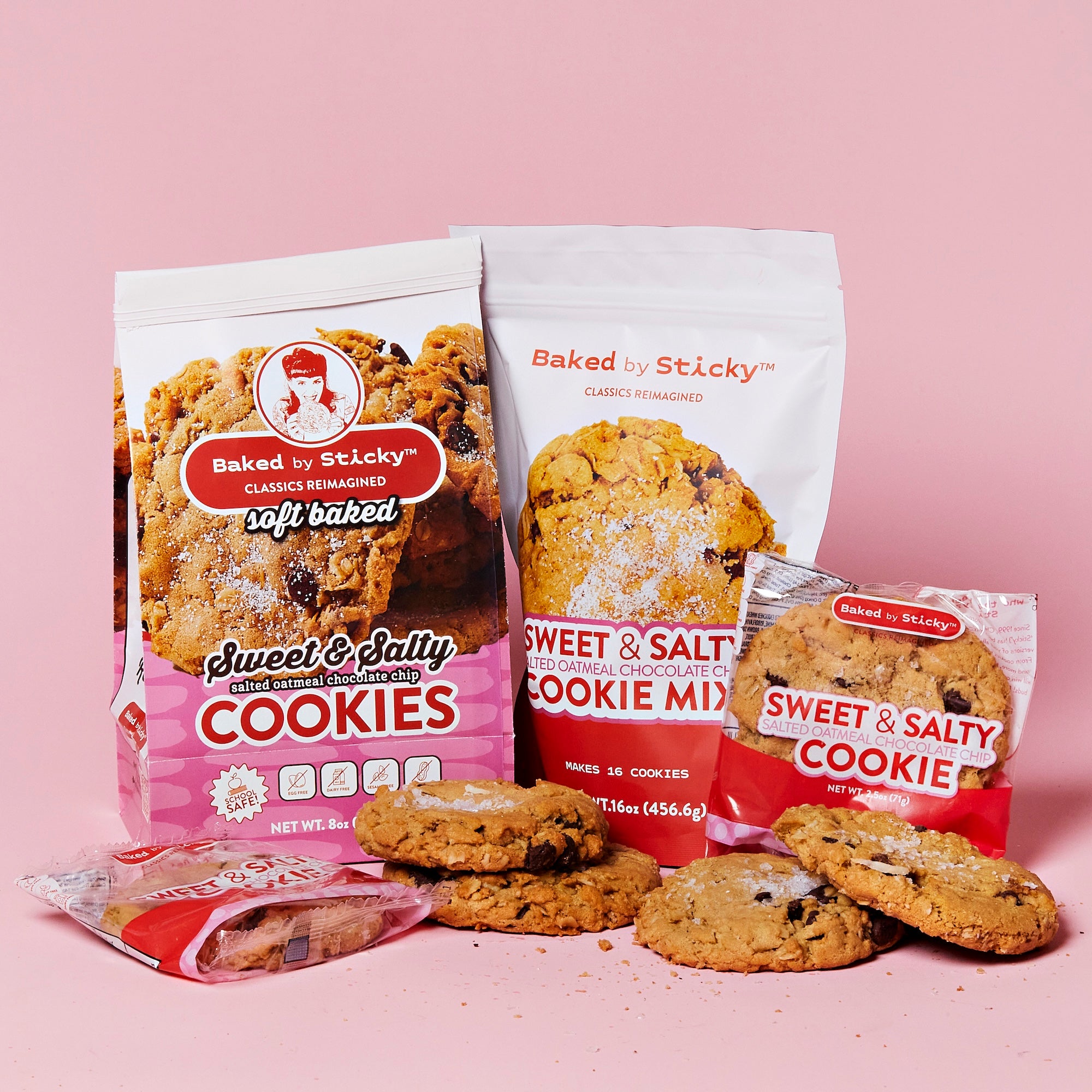 8-Pack Sweet & Salty Cookie Bag