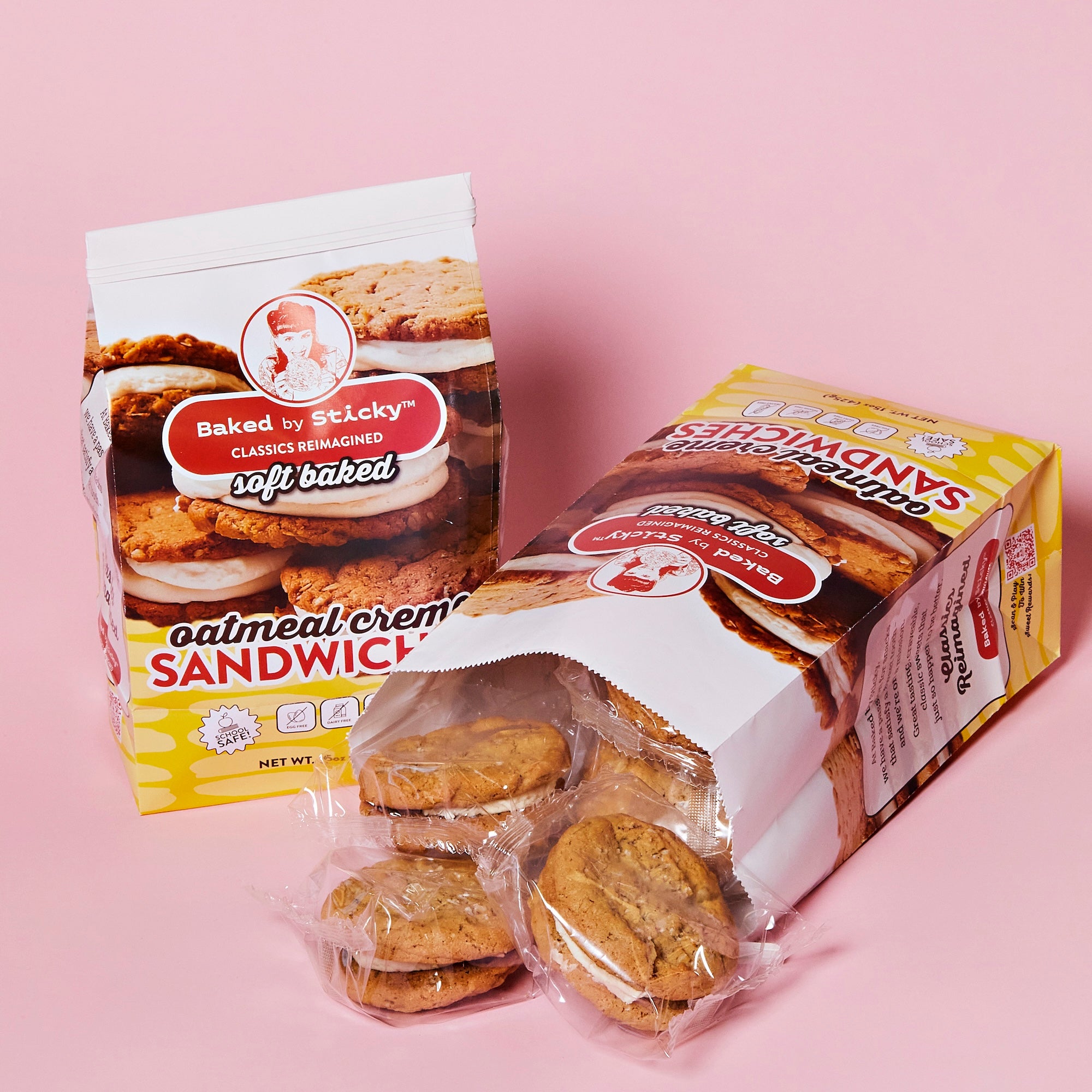 6-Pack Oatmeal Creme Cookie Bag