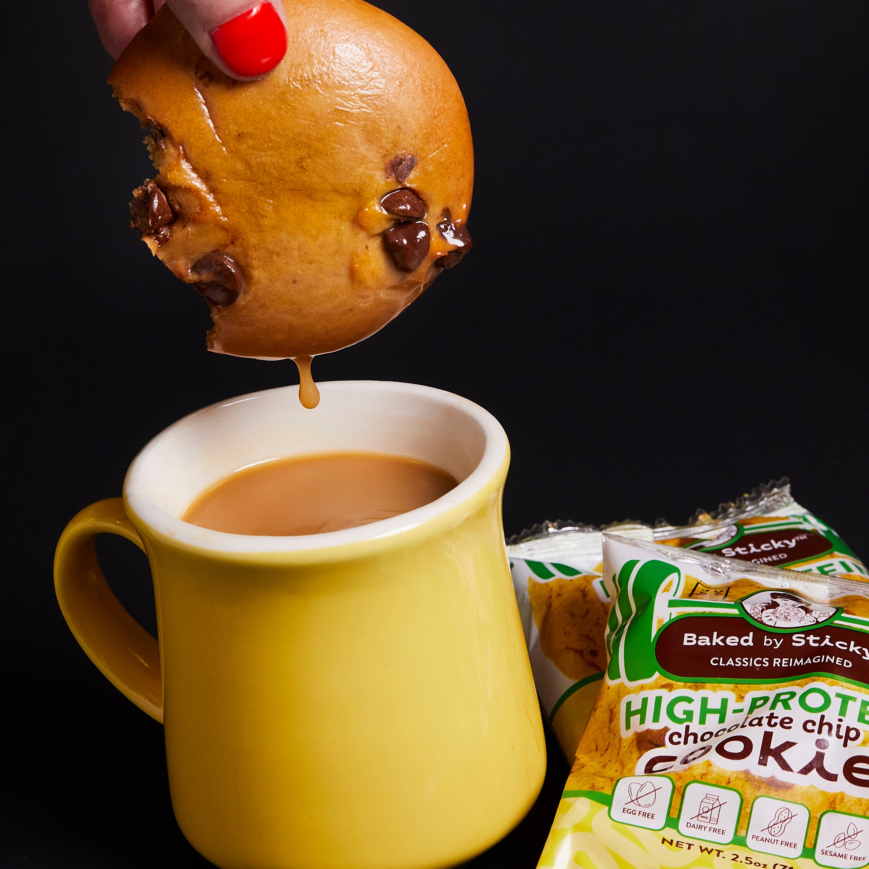 High-Protein Chocolate Chip Cookie